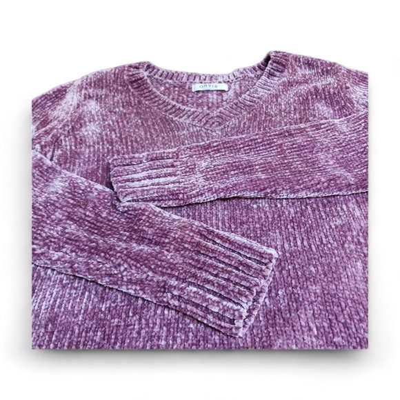 NWOT Orvis Women's Misty Rose Chenille Long Sleeve V-neck Tunic Sweater Size L - Picture 14 of 15